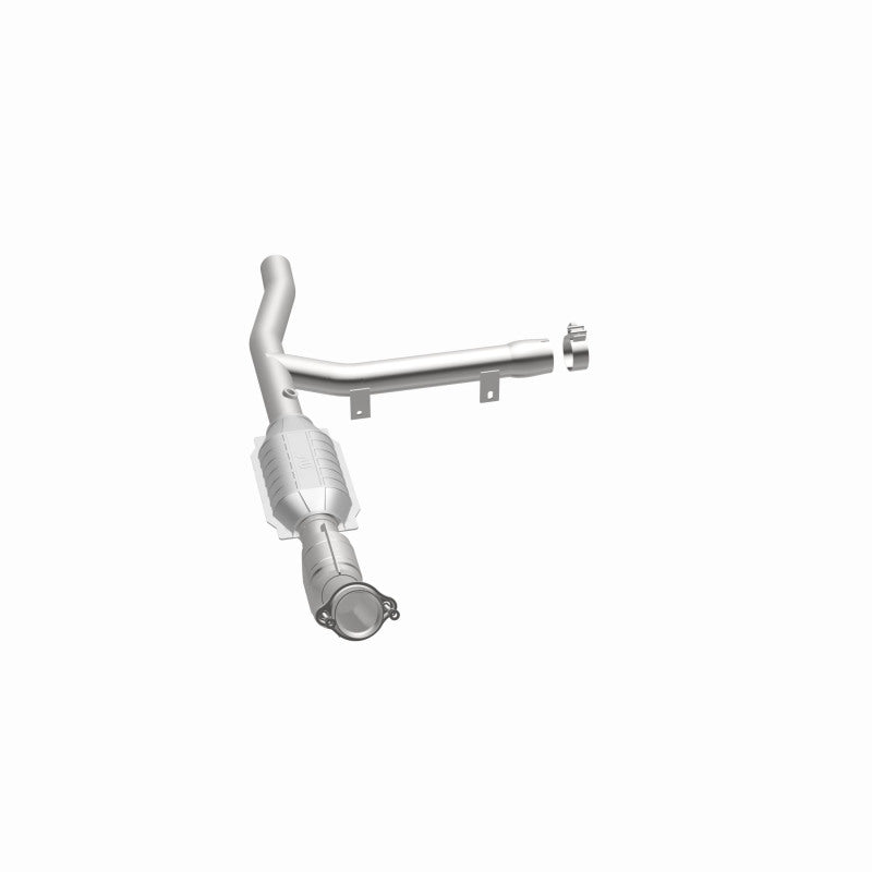 MagnaFlow 23317 hm grade direct-fit catalytic converter, opposite side view of the turntable spin