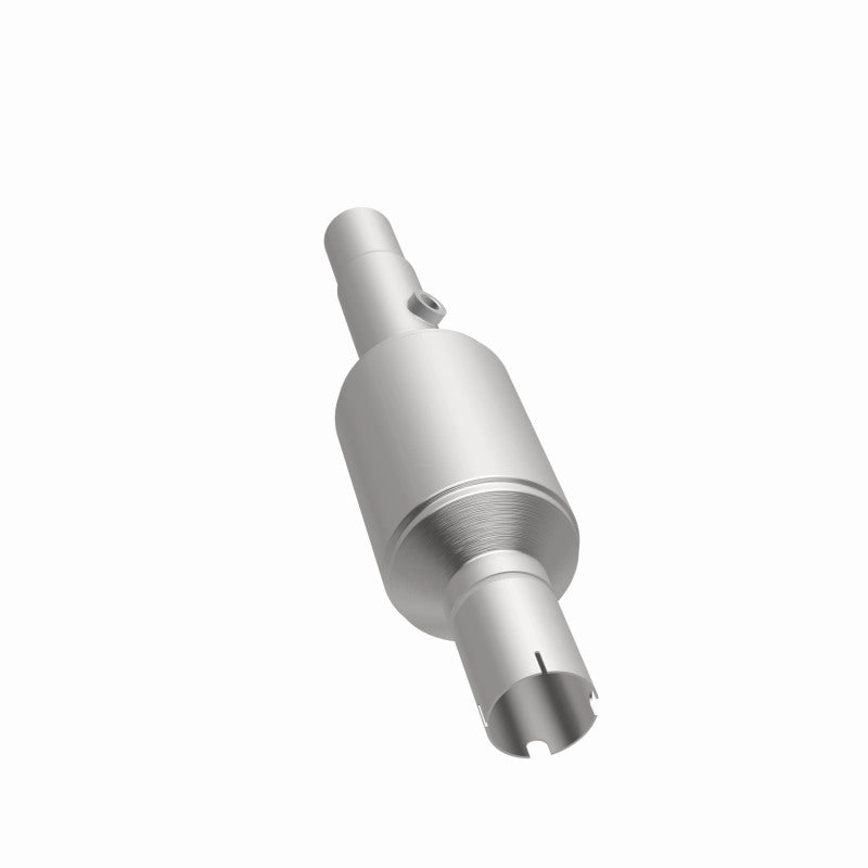 MagnaFlow 4451226 carb direct-fit catalytic converter, opposite side view of the turntable spin