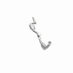 MagnaFlow 52115 oem grade direct-fit catalytic converter, opposite side view of the turntable spin