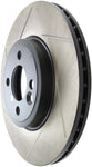 StopTech Power Slot 07-09 Mini Cooper S Front Right Slotted Rotor
