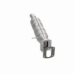MagnaFlow 24161 hm grade direct-fit catalytic converter, opposite side view of the turntable spin