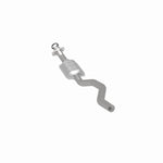 MagnaFlow 23252 epa direct-fit catalytic converter, rear three-quarter view of the turntable spin