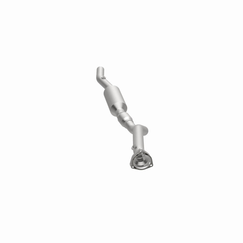 MagnaFlow 4481658 carb direct-fit catalytic converter, opposite side view of the turntable spin