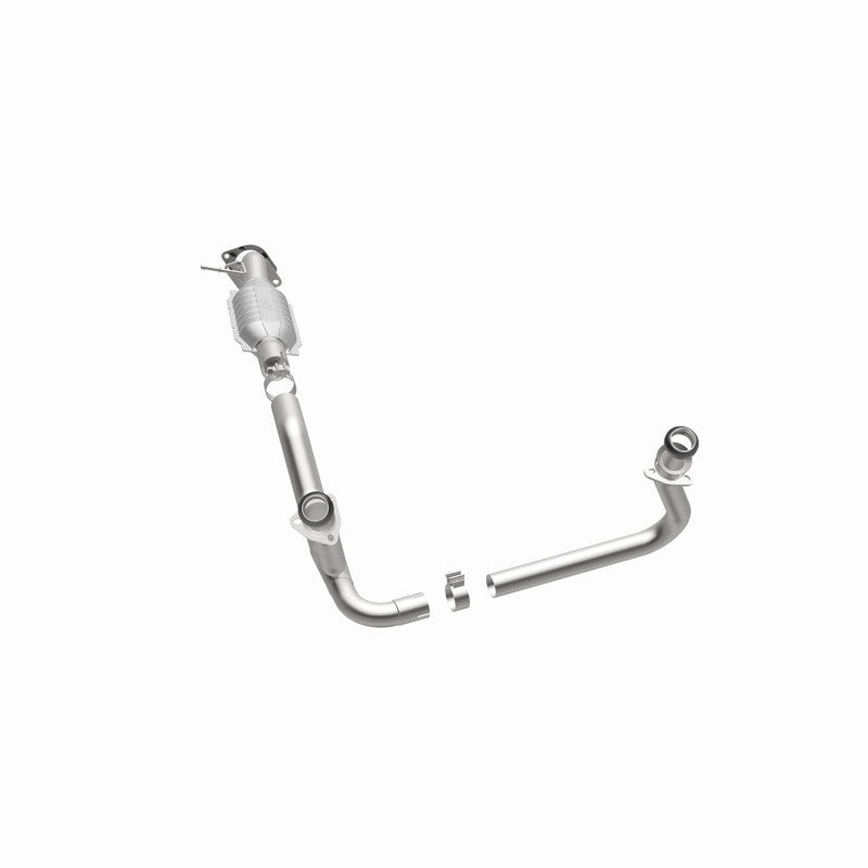 MagnaFlow 93370 hm grade direct-fit catalytic converter, opposite side view of the turntable spin