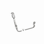 MagnaFlow 93370 hm grade direct-fit catalytic converter, opposite side view of the turntable spin