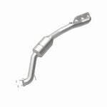 MagnaFlow 50797 hm grade manifold converter, rear view of the turntable spin