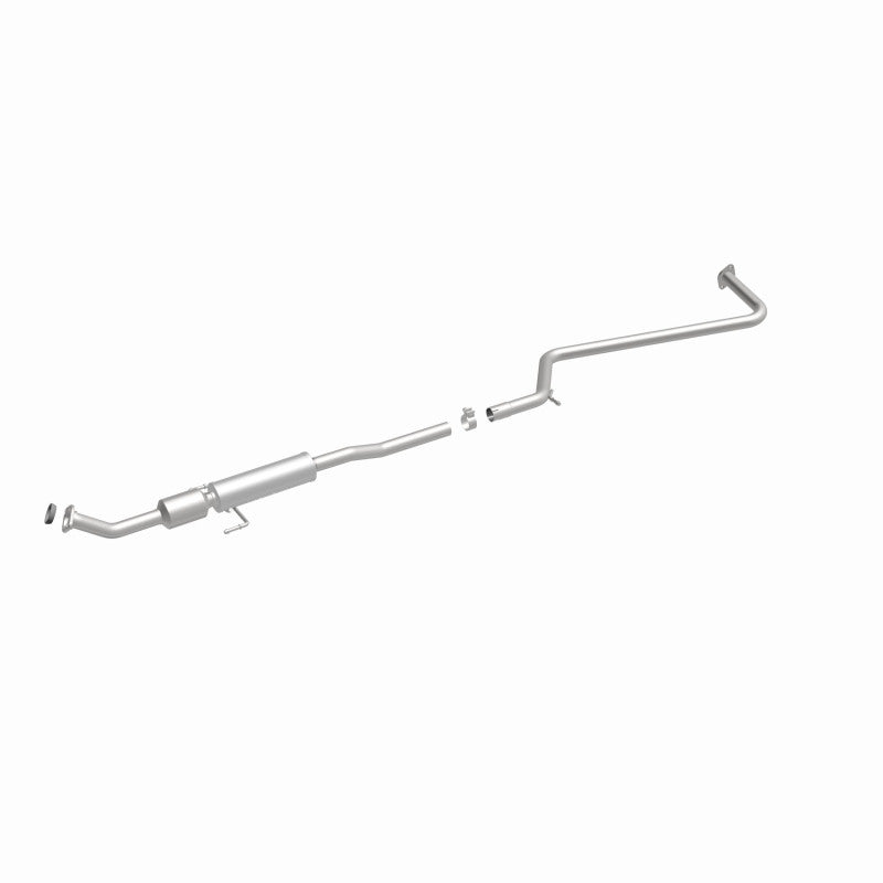 MagnaFlow 52462 oem grade direct-fit catalytic converter, front three-quarter view of the turntable spin