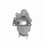 MagnaFlow 52230 oem grade manifold converter, side view of the turntable spin