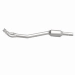 MagnaFlow 51472 oem grade direct-fit catalytic converter, side view of the turntable spin