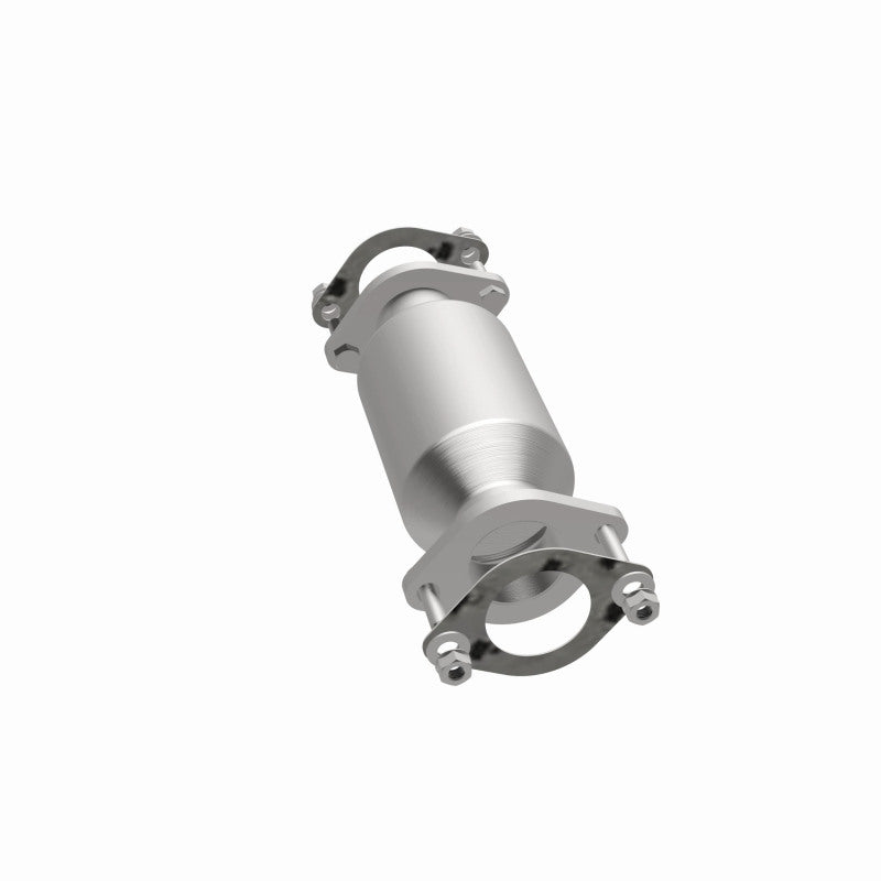 MagnaFlow 49740 oem grade direct-fit catalytic converter, opposite side view of the turntable spin