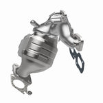 MagnaFlow 50811 hm grade manifold converter, opposite side view of the turntable spin