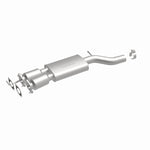 MagnaFlow 52719 oem grade direct-fit catalytic converter, front three-quarter view of the turntable spin