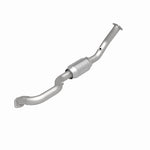MagnaFlow 23632 hm grade direct-fit catalytic converter, rear view of the turntable spin