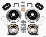 Wilwood Forged Dynalite P/S Park Brake Kit Drilled Ford 8.8 Special w/2.50in Offset-5 Lug