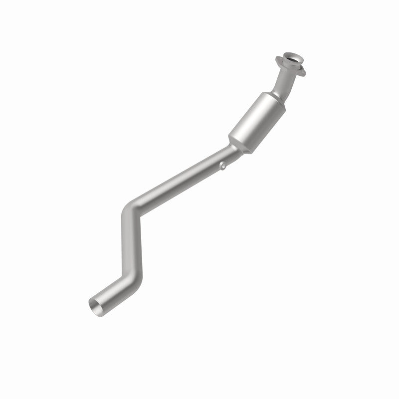 MagnaFlow 49178 oem grade direct-fit catalytic converter, rear view of the turntable spin