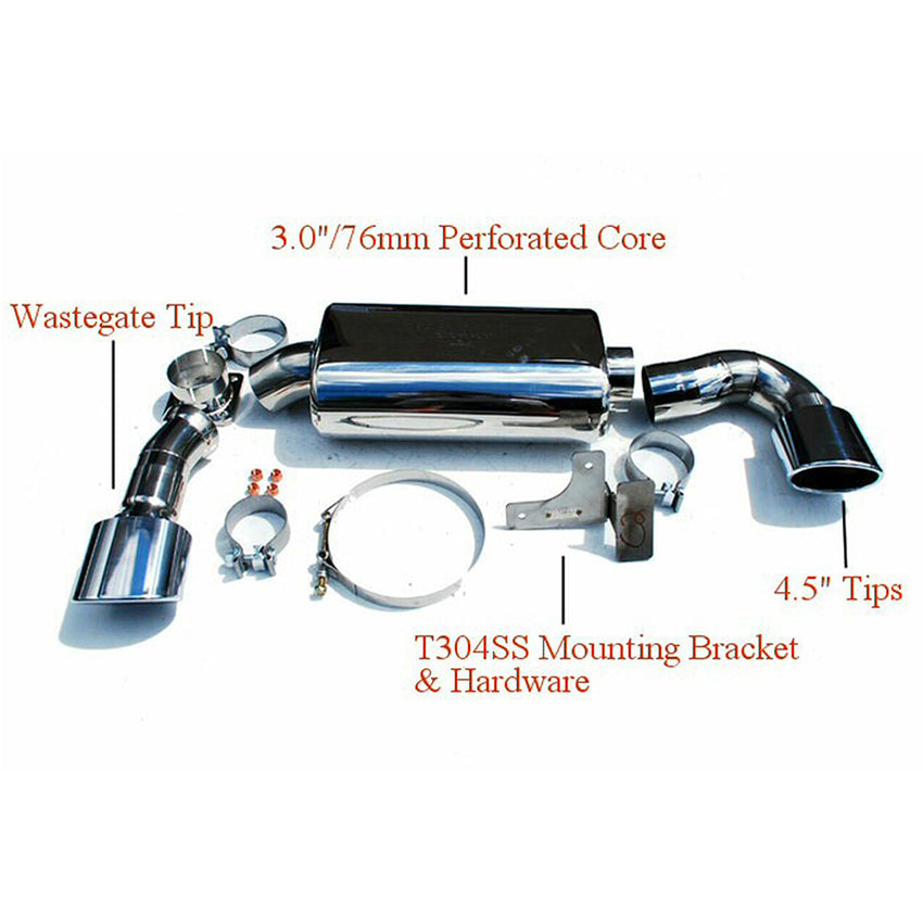 Fabspeed Maxflo Performance Exhaust System for Porsche 964 Turbo 965 1990-1994
