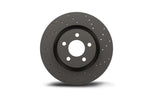 Hawk Talon 2005 Nissan Frontier 4WD Drilled and Slotted Rear Brake Rotor Set