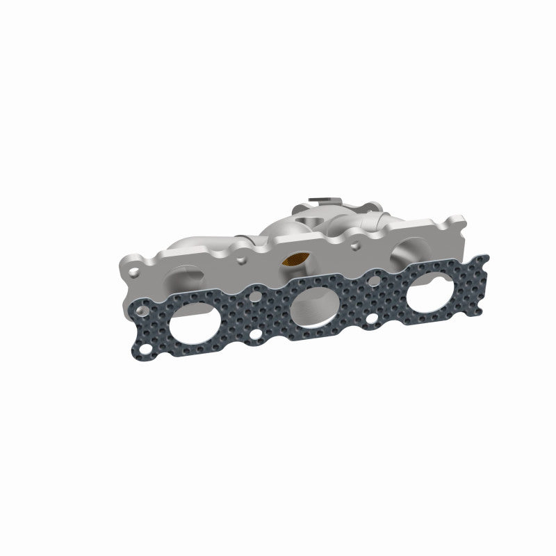 MagnaFlow 52167 oem grade manifold converter, opposite side view of the turntable spin