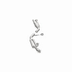MagnaFlow 23817 epa direct-fit catalytic converter, opposite side view of the turntable spin