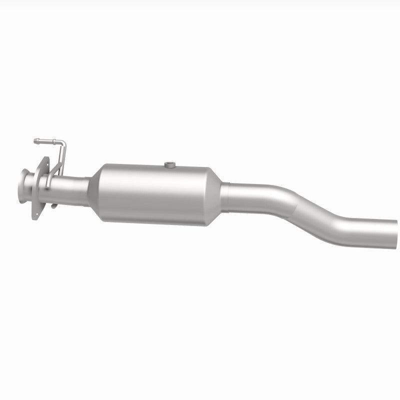 MagnaFlow 280440 oem grade direct-fit catalytic converter, side view of the turntable spin