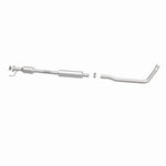 MagnaFlow 52218 oem grade direct-fit catalytic converter, side view of the turntable spin
