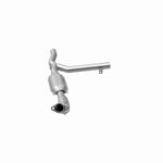 MagnaFlow 93153 hm grade direct-fit catalytic converter, opposite side view of the turntable spin