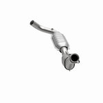 MagnaFlow 93428 hm grade direct-fit catalytic converter, opposite side view of the turntable spin