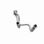 MagnaFlow 49911 oem grade direct-fit catalytic converter, opposite side view of the turntable spin