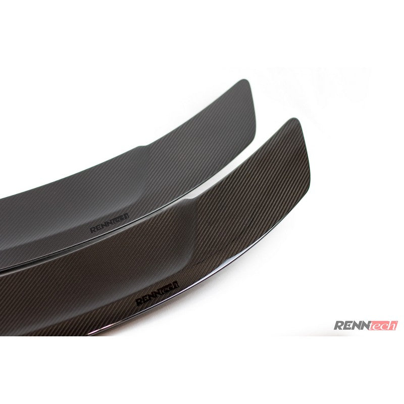 RennTech Carbon Fiber Decklid Spoiler For Mercedes-Benz W205 C63 AMG - AutoTalent