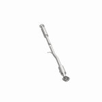MagnaFlow 52815 oem grade direct-fit catalytic converter, opposite side view of the turntable spin