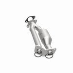 MagnaFlow 23772 hm grade direct-fit catalytic converter, opposite side view of the turntable spin