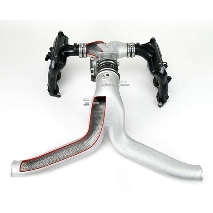 Fabspeed IPD Plenum & Y-Pipe Upgrades for Porsche 991.2 Turbo 2017-2019