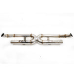 Fabspeed Center Muffler Bypass X-Pipe for Porsche 991.2 GT2 RS 2018-2010