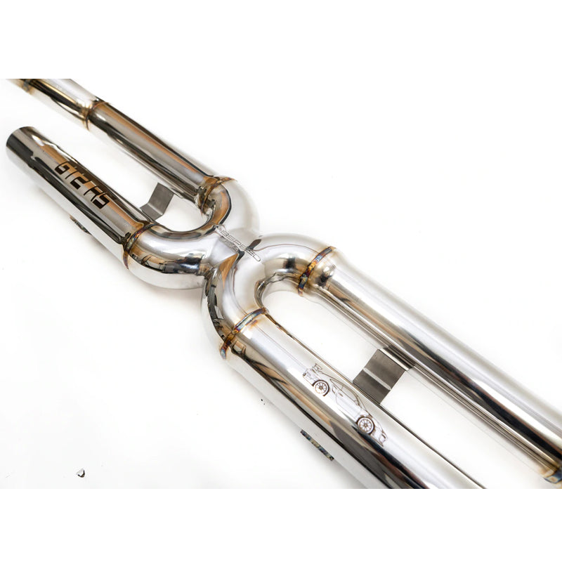 Fabspeed Center Muffler Bypass X-Pipe for Porsche 991.2 GT2 RS 2018-2010