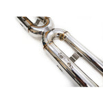 Fabspeed Center Muffler Bypass X-Pipe for Porsche 991.2 GT2 RS 2018-2010