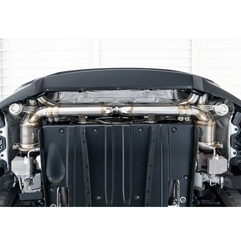 Fabspeed Center Muffler Bypass X-Pipe for Porsche 991.2 GT2 RS 2018-2010