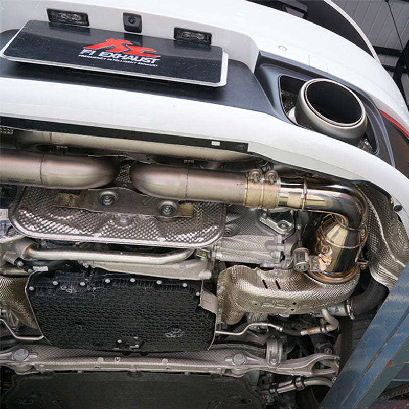 Fi EXHAUST Catless Catalyst Downpipe for Porsche 992 Carrera S 2019+