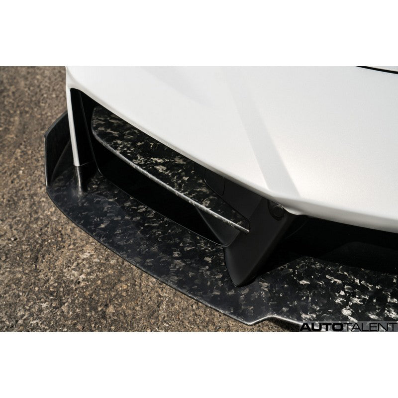 1016 Industries Aero Forged Carbon Front Bumper For Lamborghini Huracan LP-580 - AutoTalent