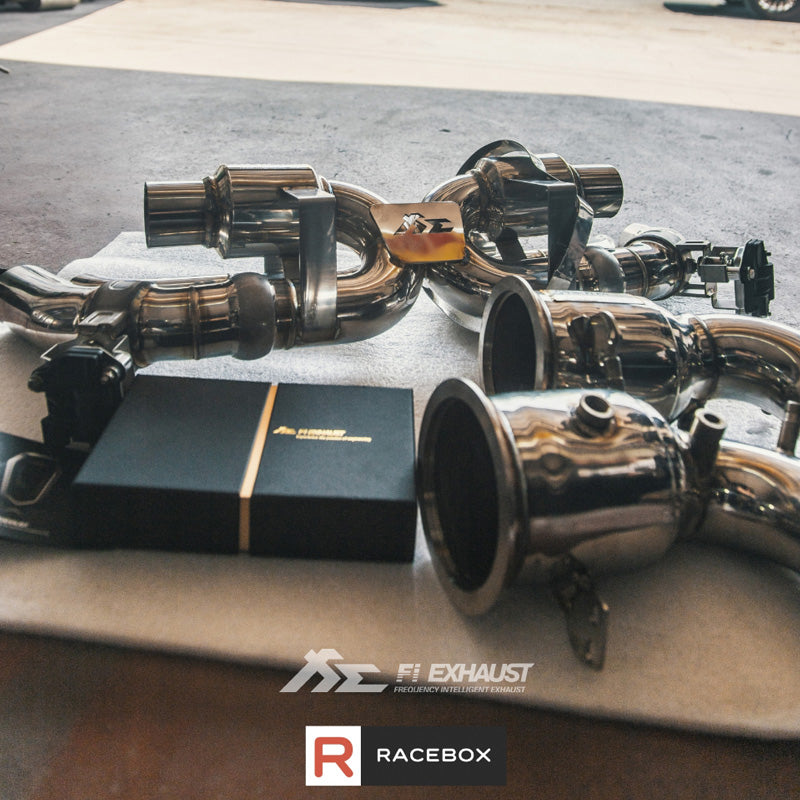 Fi Exhaust Axle-back Exhaust System for Porsche 992 Carrera S 2019-2020