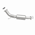 MagnaFlow 5461182 carb direct-fit catalytic converter, side view of the turntable spin