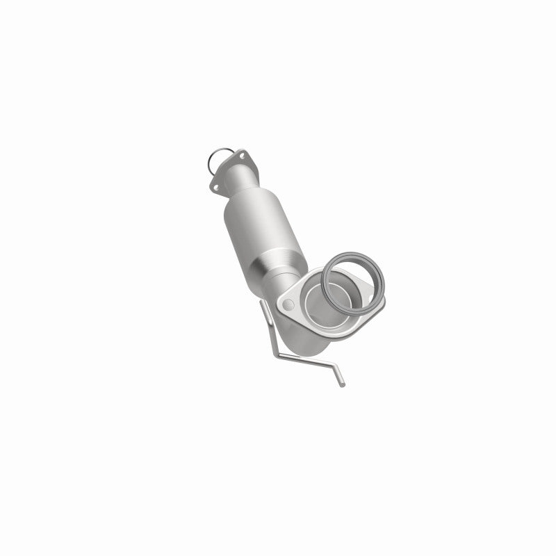 MagnaFlow 5461142 carb direct-fit catalytic converter, opposite side view of the turntable spin