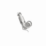 MagnaFlow 5461142 carb direct-fit catalytic converter, opposite side view of the turntable spin