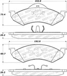 StopTech Street Select Brake Pads