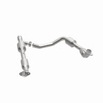 MagnaFlow 5481439 carb direct-fit catalytic converter, opposite side view of the turntable spin