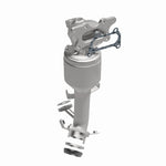 MagnaFlow 52022 oem grade manifold converter, front three-quarter view of the turntable spin