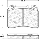 StopTech Street Brake Pads - Front