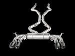 Akrapovic 15-17 BMW X5M (F85) Evolution Line Cat Back (Titanium) w/ Carbon Tips