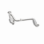 MagnaFlow 93603 hm grade direct-fit catalytic converter, opposite side view of the turntable spin
