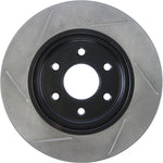 StopTech Power Slot 05-09 Nissan Frontier 2WD / 02-05 Frontier 4WD Slotted Front Left Rotor