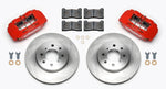 Wilwood DPHA Front Caliper & Rotor Kit Red Honda / Acura w/ 262mm OE Rotor